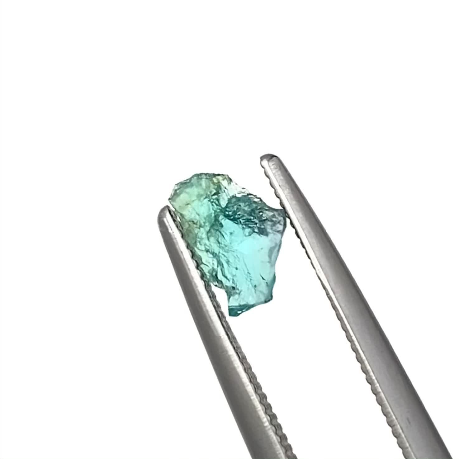 パライバトルマリン 原石スライス ブラジル・パライバ州バターリャ鉱山