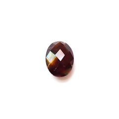 ◇リバーシブル・チェッカーカット◇レインボーガーネット 日本・奈良県産 1.50ct [250129678]8.1x5.9mm前後