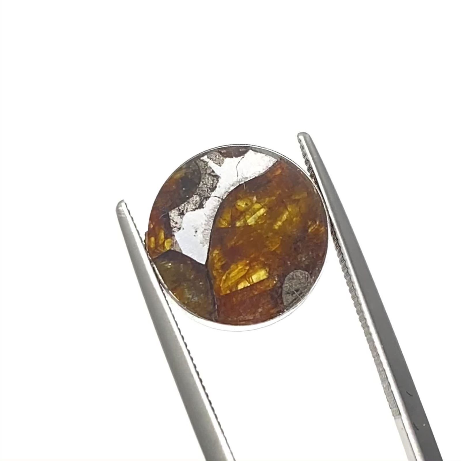 パラサイト隕石Sericho トリプレット 発見地:ケニア 4.99ct[240125723]12.1x12mm前後 | TOP  STONE(トップストーン)