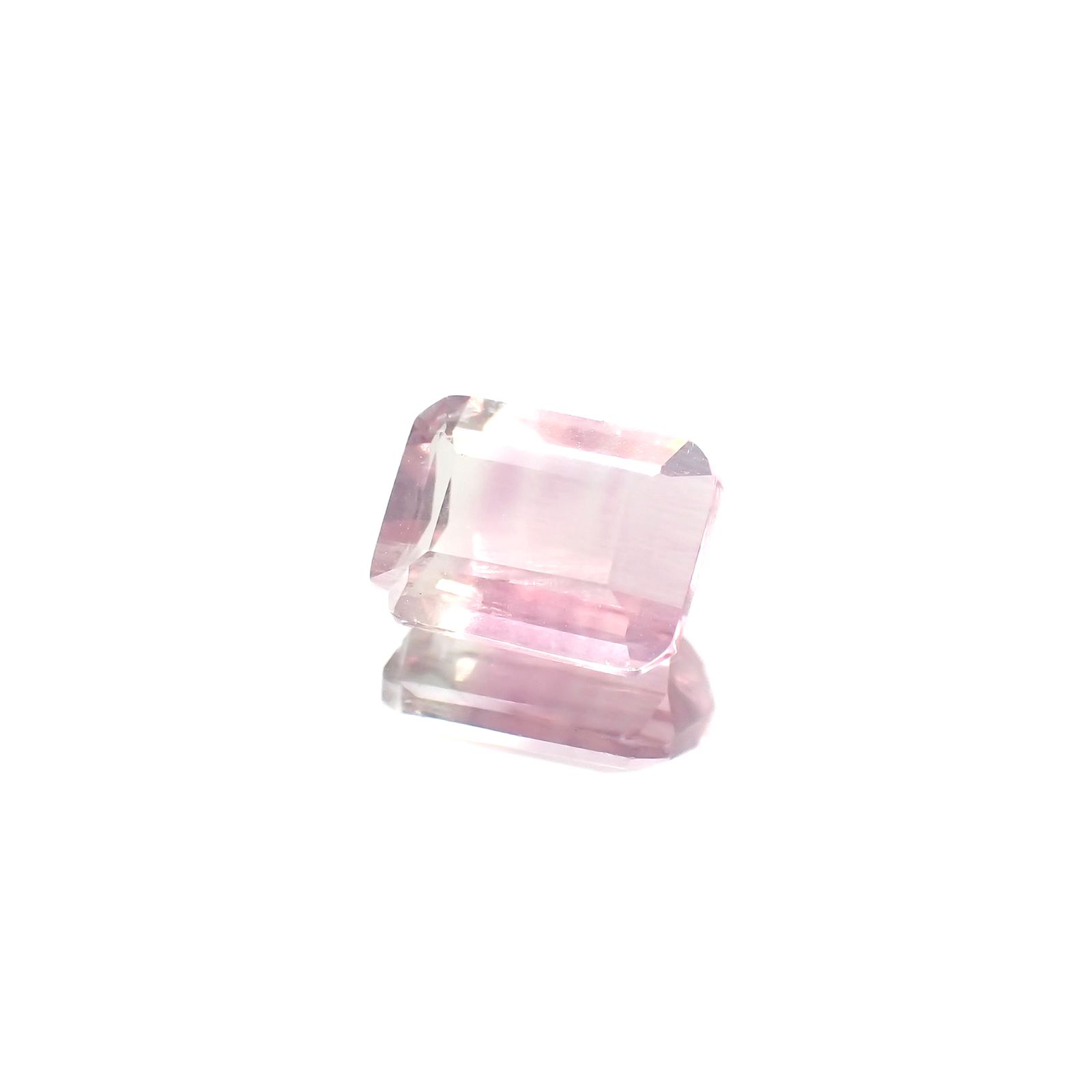 バイカラーフローライト 中国産 1.84ct [220917985]7.9x5.9mm前後