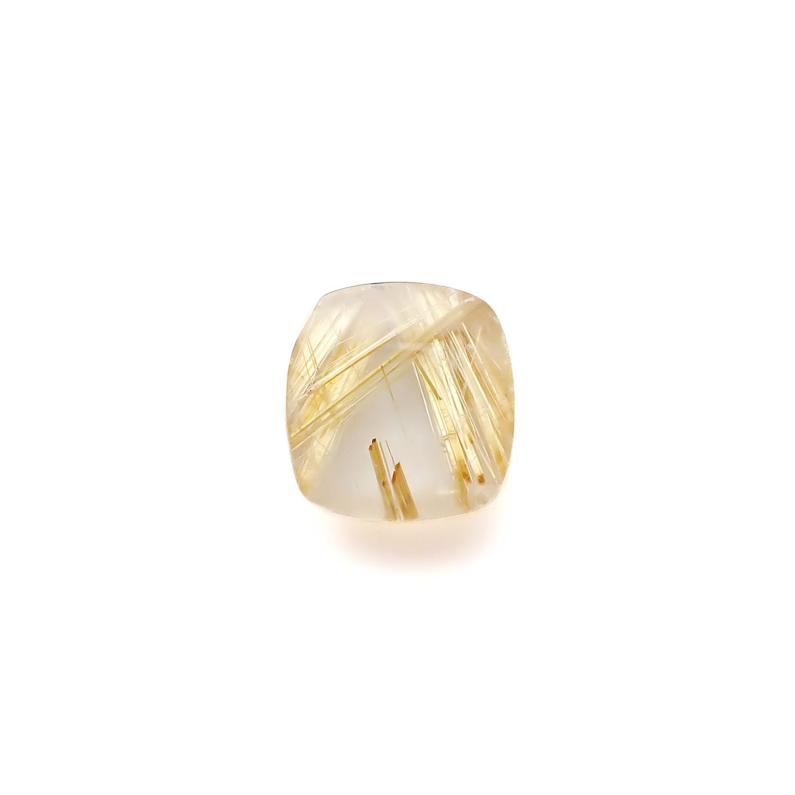 タイチンルチルクオーツ ブラジル産 5.39ct[240427320]11.5x11.1mm前後
