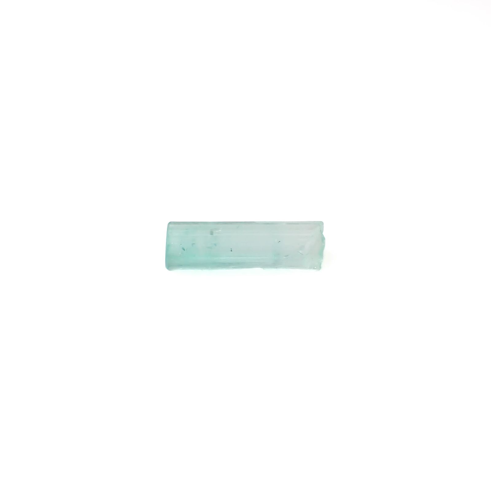 エメラルド柱状結晶 原石 コロンビア産 4.29ct[240427258]17.3x5.2mm前後