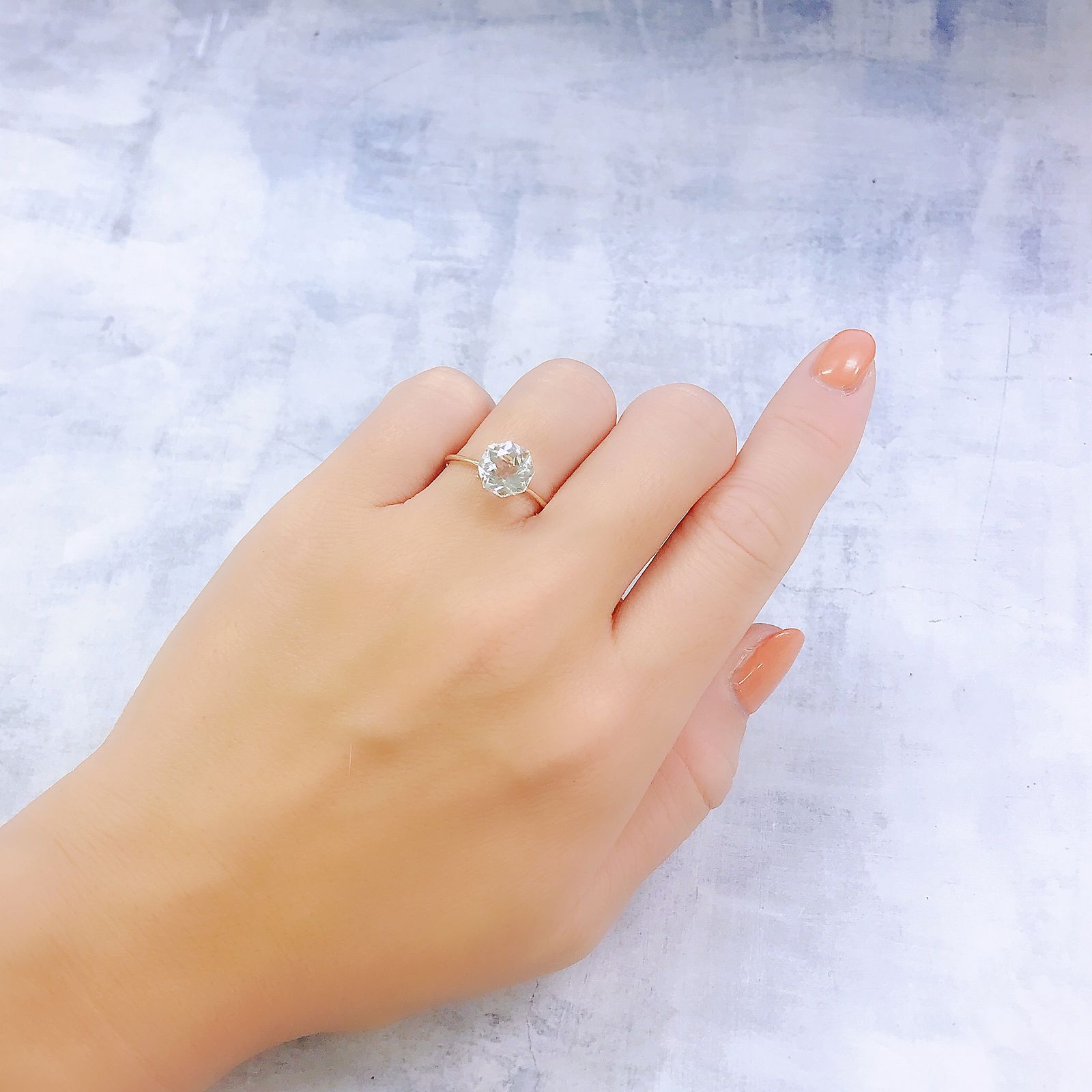 ◇オクタゴンカット◇ホワイトトパーズ ブラジル産 2.55ct[221018493]8.1x8mm前後