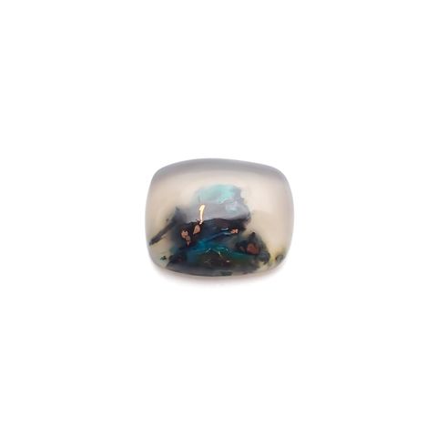 コッパークリソコラインカルセドニー インドネシア産 10.44ct[230722640]16.7x13.4mm前後