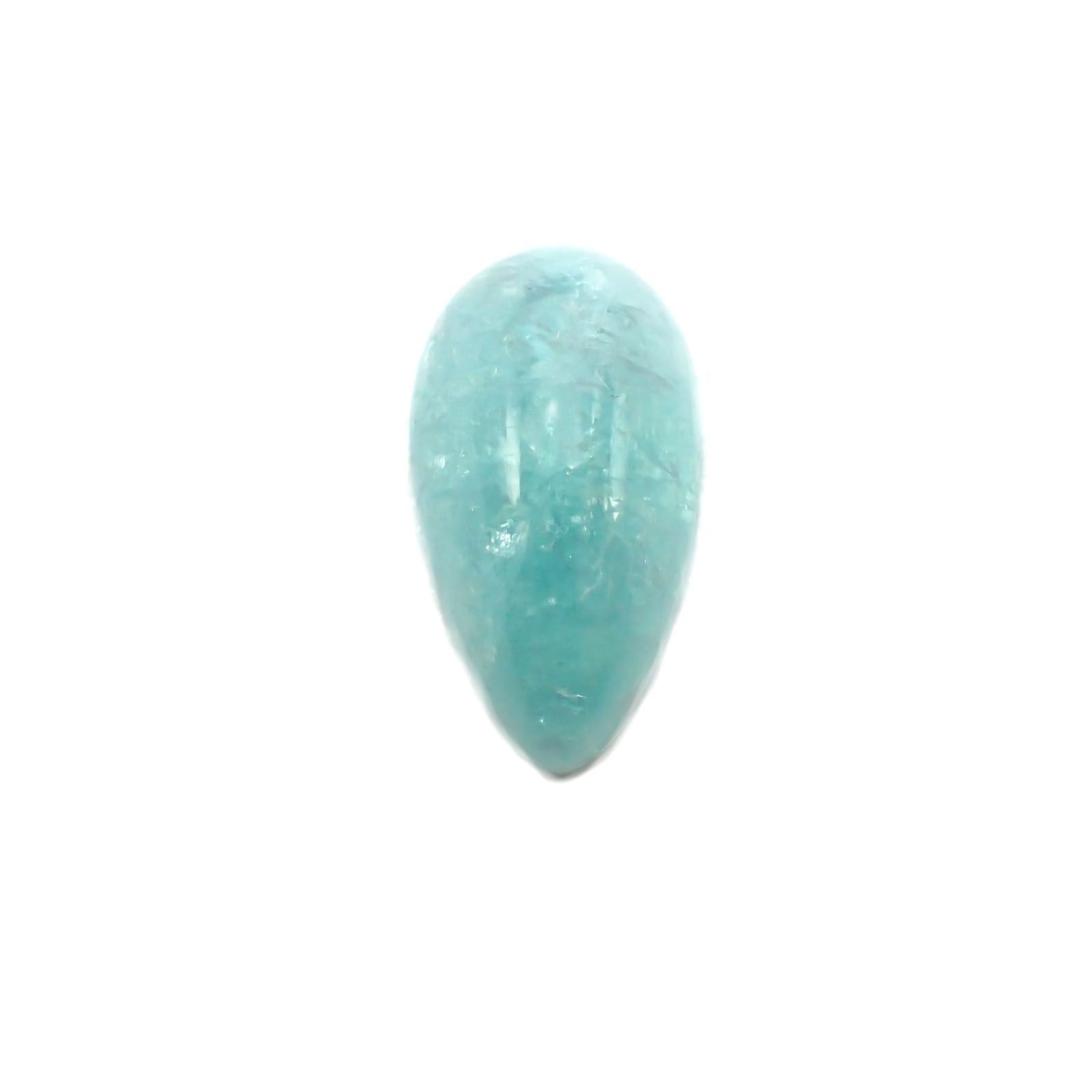 パライバトルマリン(宝石名トルマリン/別名パライバ・トルマリン) モザンビーク産 2.83ct 識別済[21029495]11.8×6.5mm前後