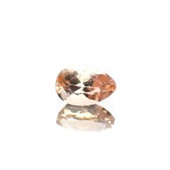 インペリアルトパーズ(宝石名トパーズ)ブラジル産 0.75ct 識別済[220114958]6.8x4.4mm前後