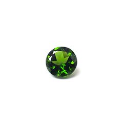 クロムダイオプサイド(宝石名クロム・ダイオプサイド)ロシア産 識別済 0.53ct / 5.2x5.2mm前後 [260432097]