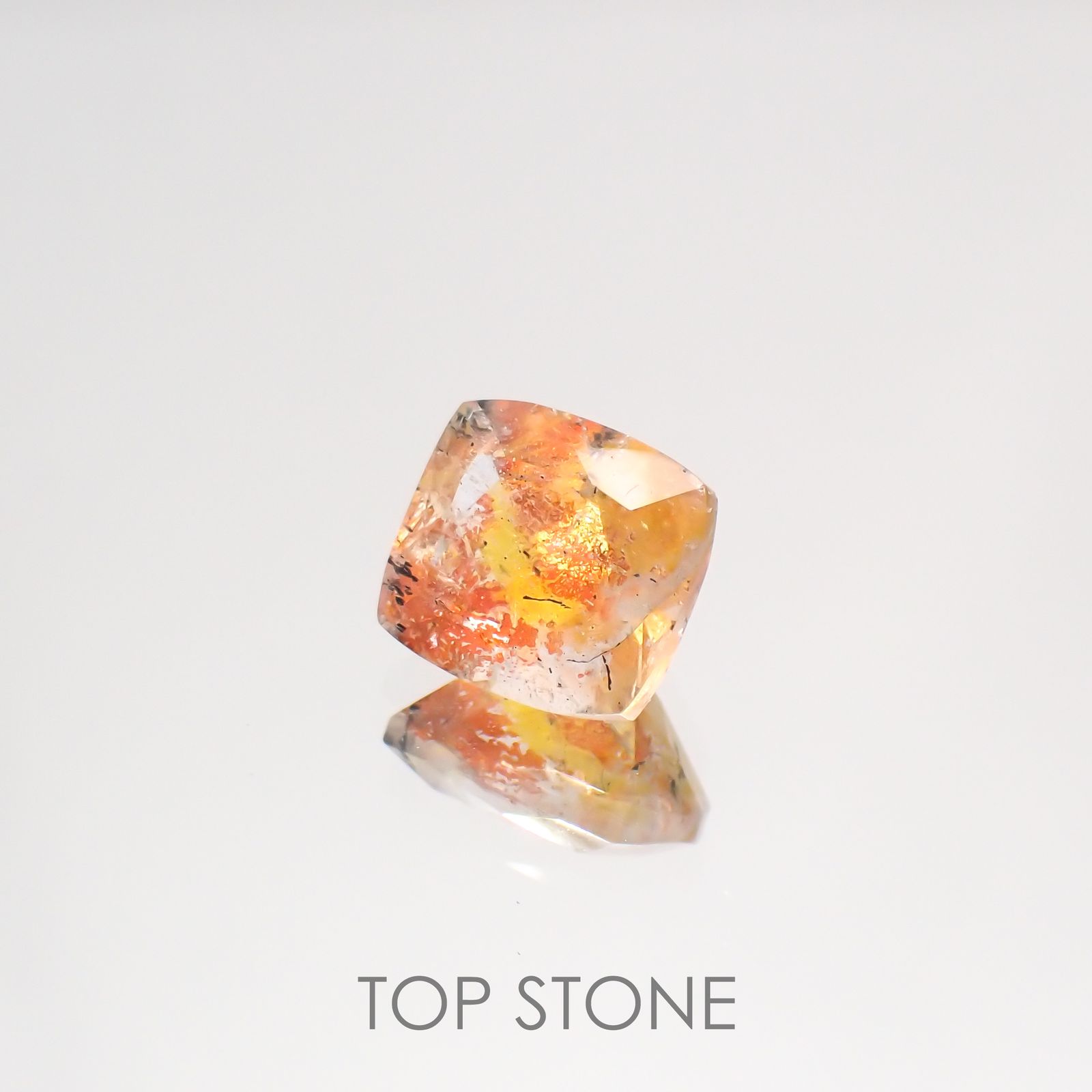 オーロラクォーツ ブラジル・ミナスジェライス産 2.20ct[220114384]8.3x7.6mm前後