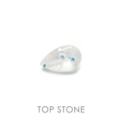 パライバクォーツ ブラジル産 ルース 1.14ct[20106755]8.6×5.2mm前後