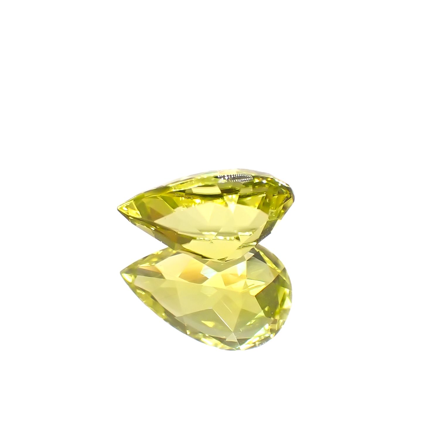 カナリートルマリン ザンビア・カナリー鉱山産 0.86ct[230823134]8x5.1mm前後