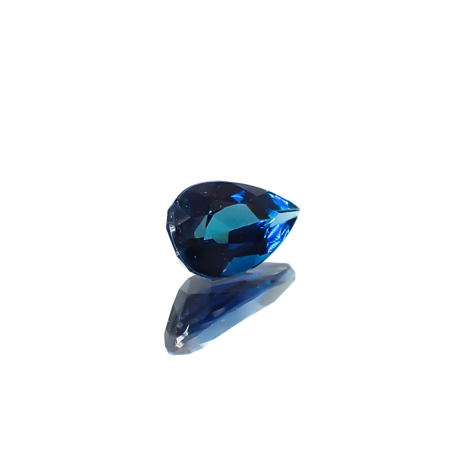 インディゴライト ブラジル産 0.46ct / 6.9x3.9mm前後 [250931097]