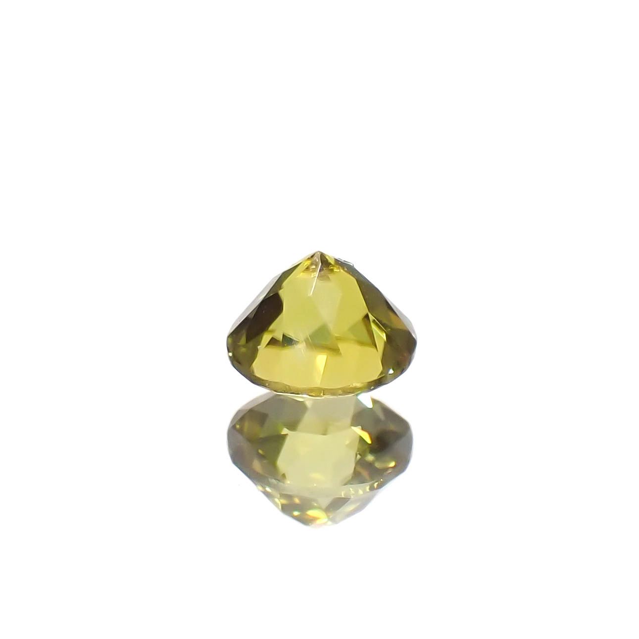 カナリートルマリン ザンビア・カナリー鉱山産 0.31ct[240527556]4x4mm前後