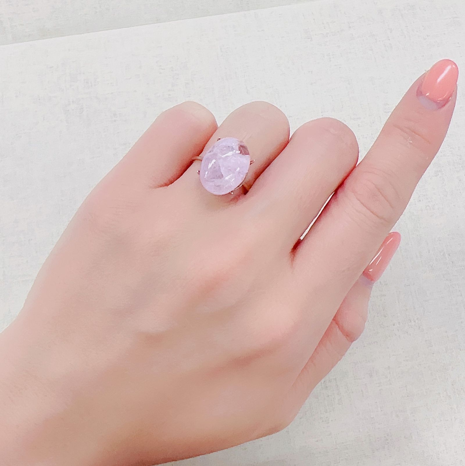 モルガナイト ブラジル産 8.96ct[230321154]15.4x11.4mm前後
