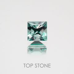 ◇プリンセスカット◇カラーチェンジガーネット(アレキタイプ) マダガスカル・ベキリー産 ルース 0.11ct[21059880]2.7×2.7mm前後