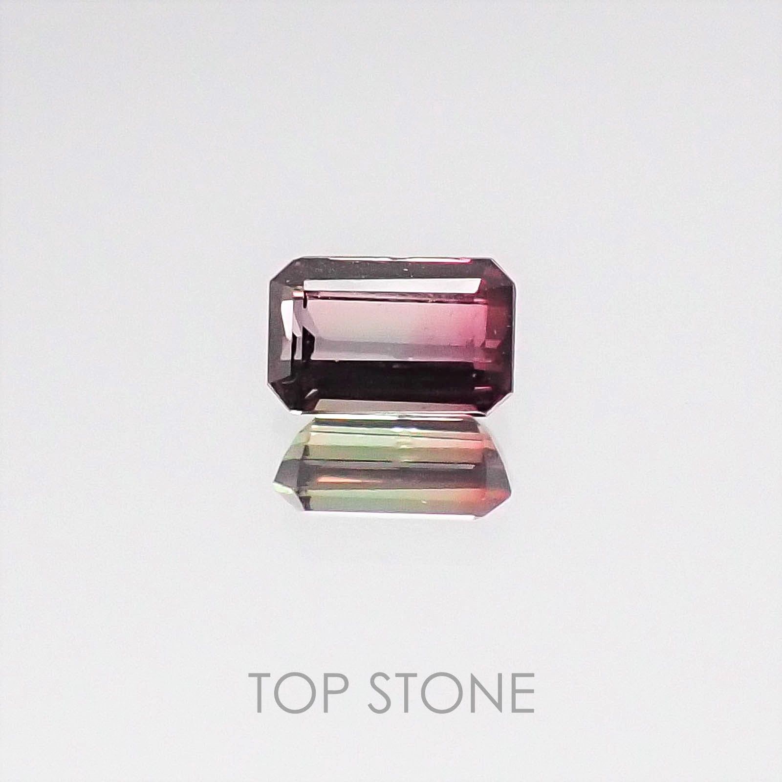 バイカラーサファイア タンザニア産 ルース 0.21ct[]3.9×2.5mm前後