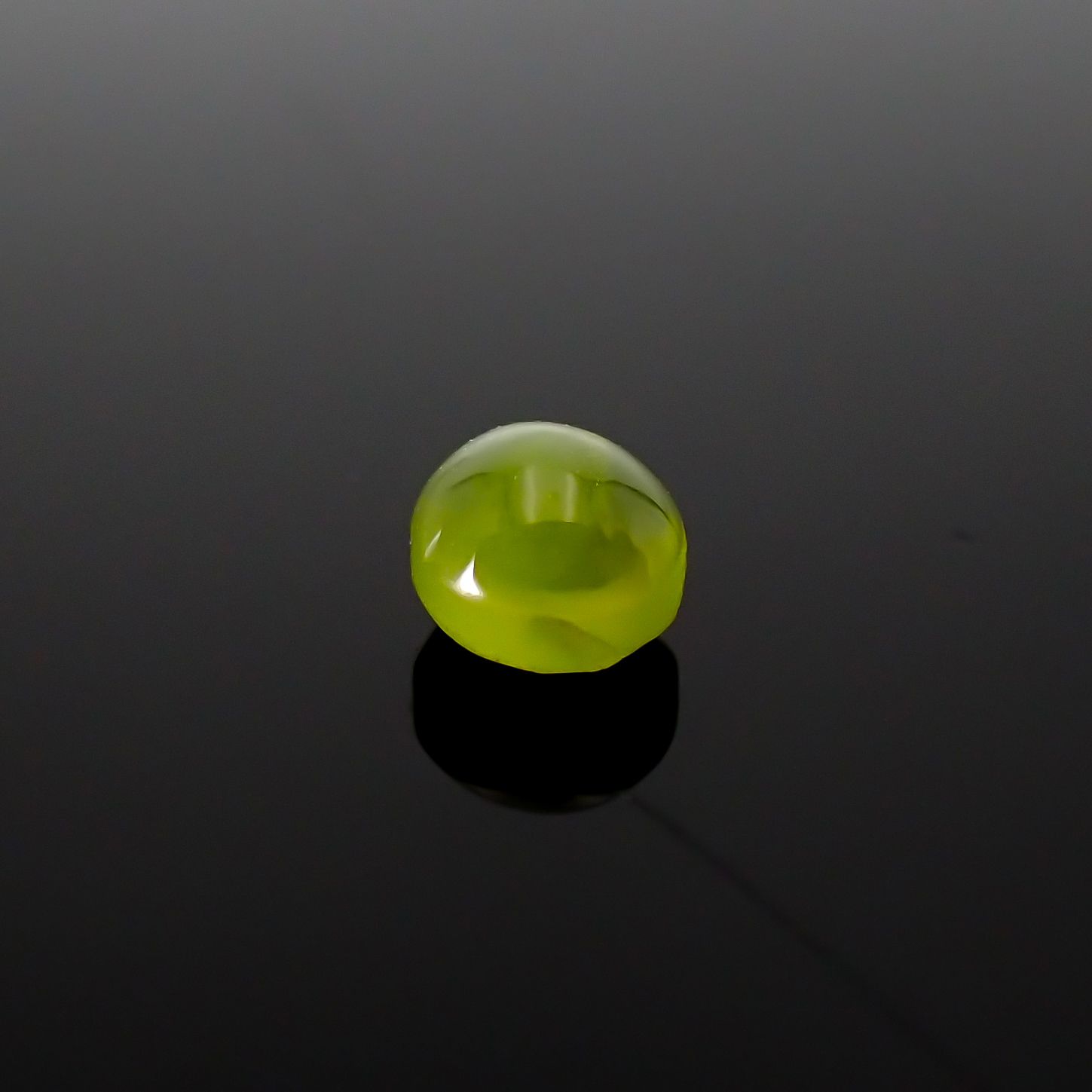 クリソベリルキャッツアイ スリランカ産 0.87ct[240226113]4.9x4.6mm前後