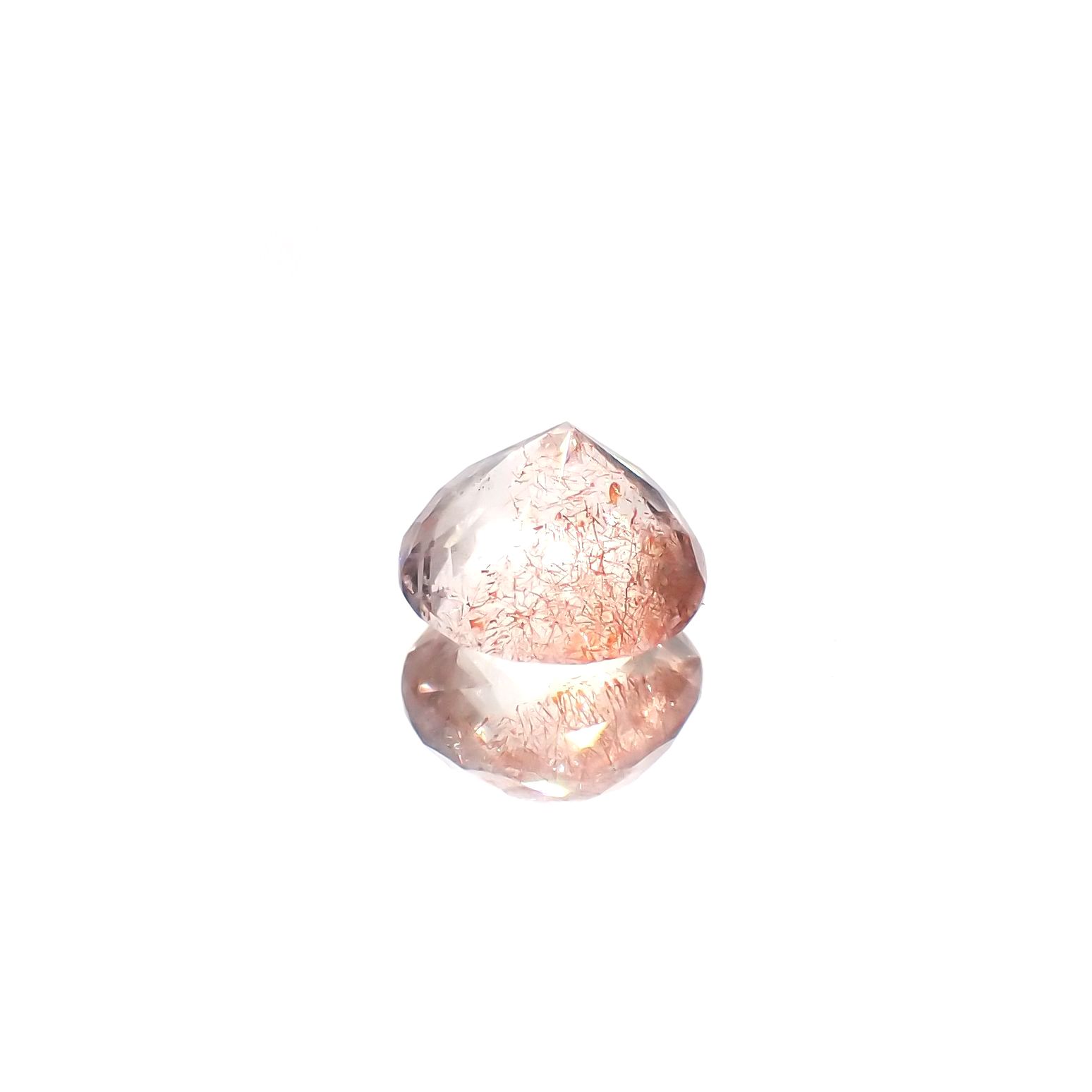 ストロベリークォーツ カザフスタン産 1.13ct[240125503]6.8x6.8mm前後
