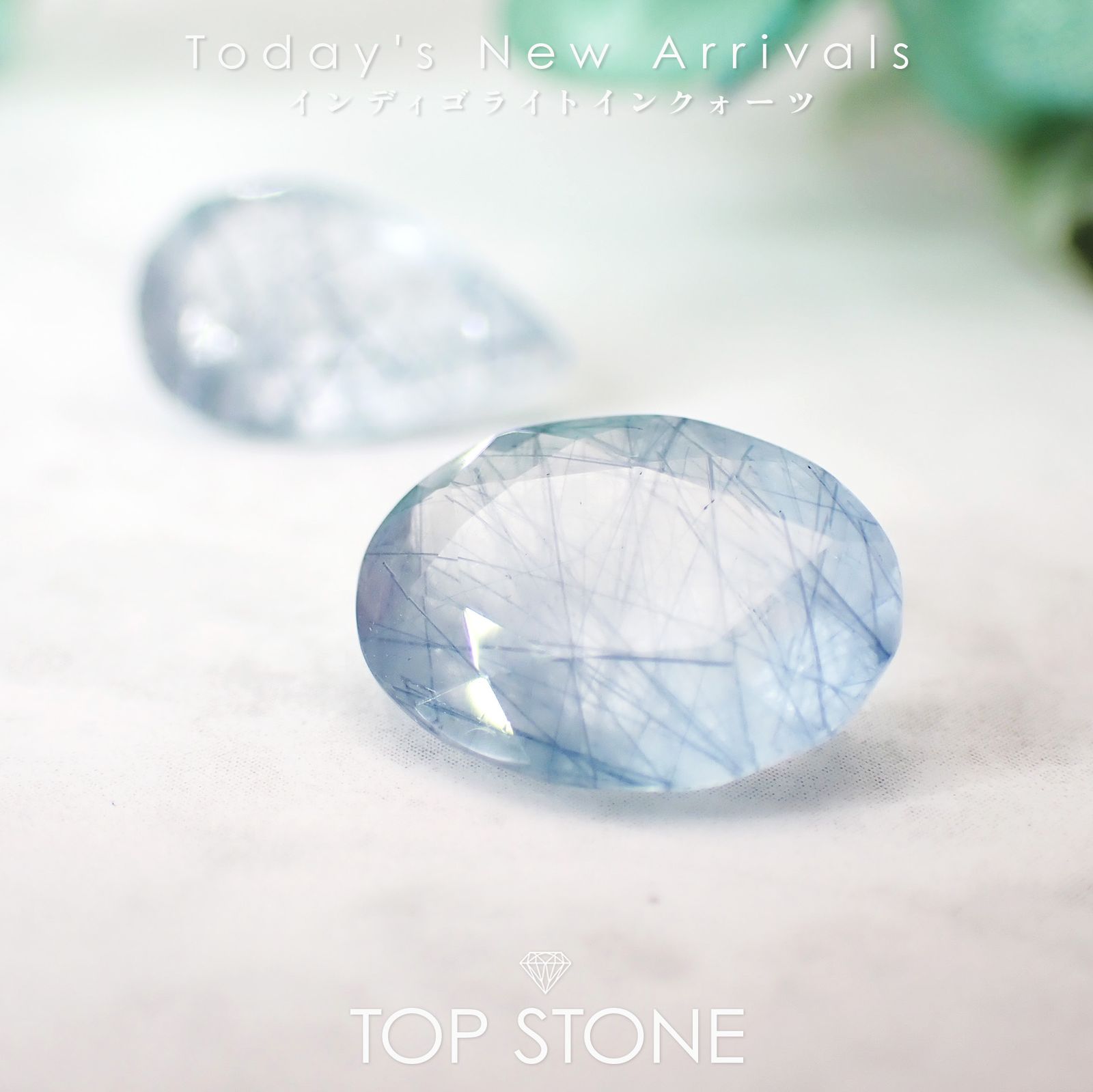 26 4月25日（土）新着 | インディゴライトインクォーツ | TOP STONE