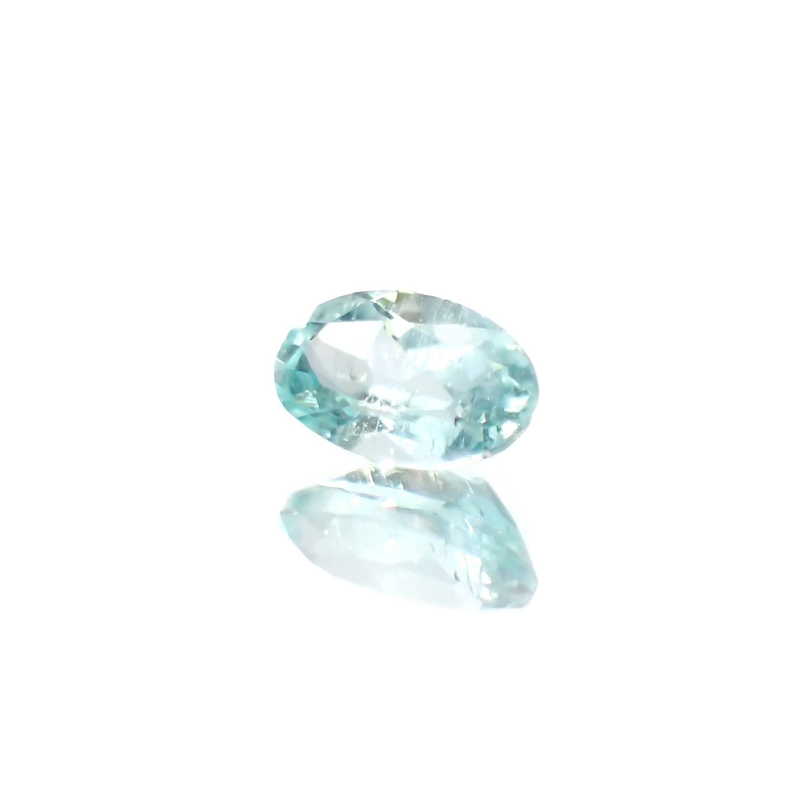 パライバトルマリン(宝石名トルマリン/別名パライバ・トルマリン)モザンビーク産 識別済 0.24ct / 5x3mm前後 [230220371]