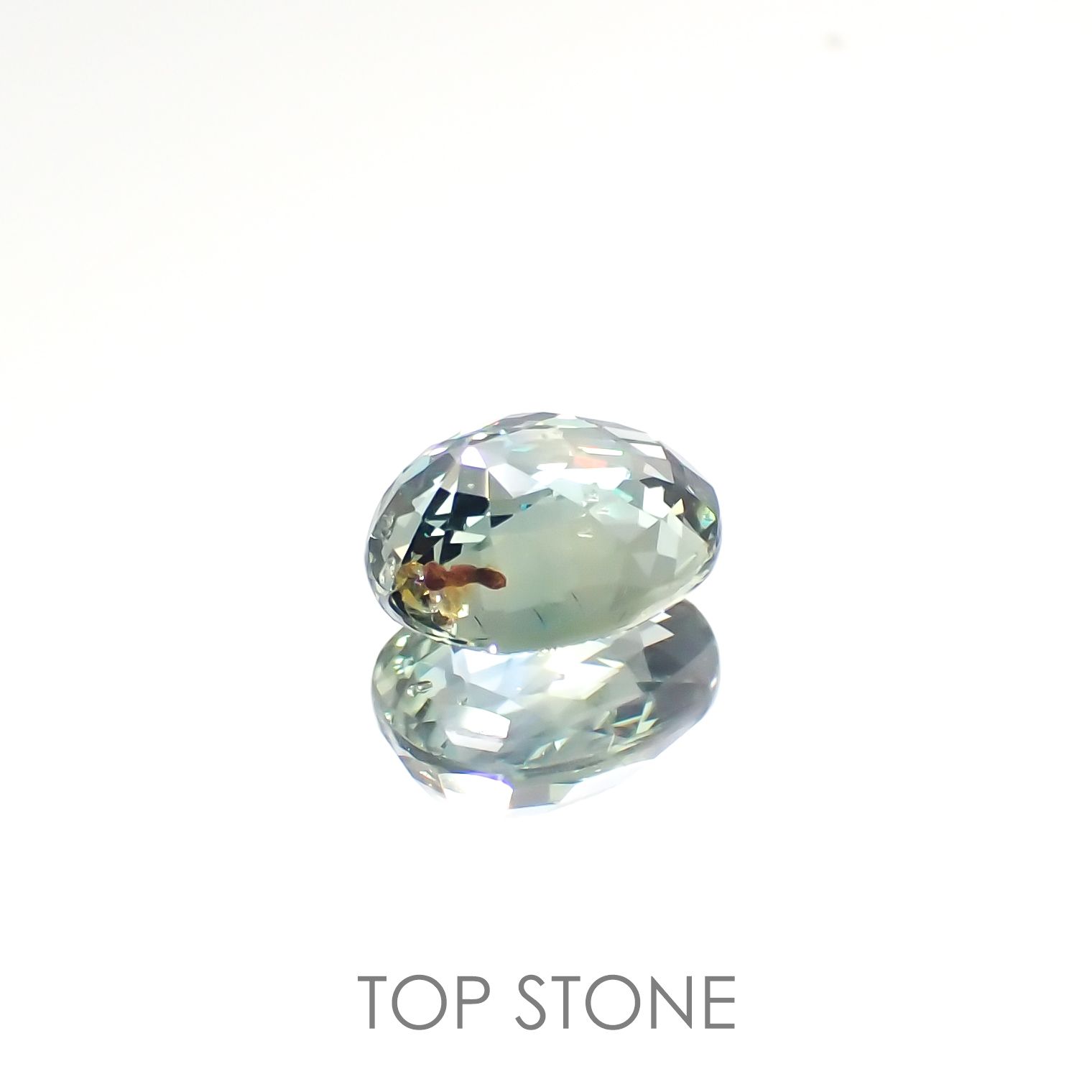 バイカラーサファイア(宝石名バイカラー・サファイア) マダガスカル/スリランカ産 1.32ct 識別済[210812474]7×5.8mm前後