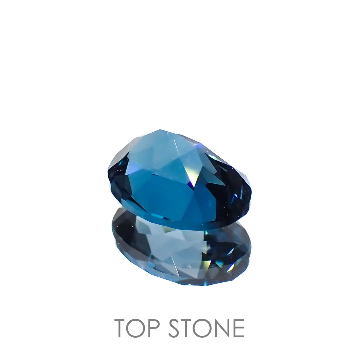 ロンドンブルートパーズ ブラジル産 1.44ct[221219311]8x5.9mm前後