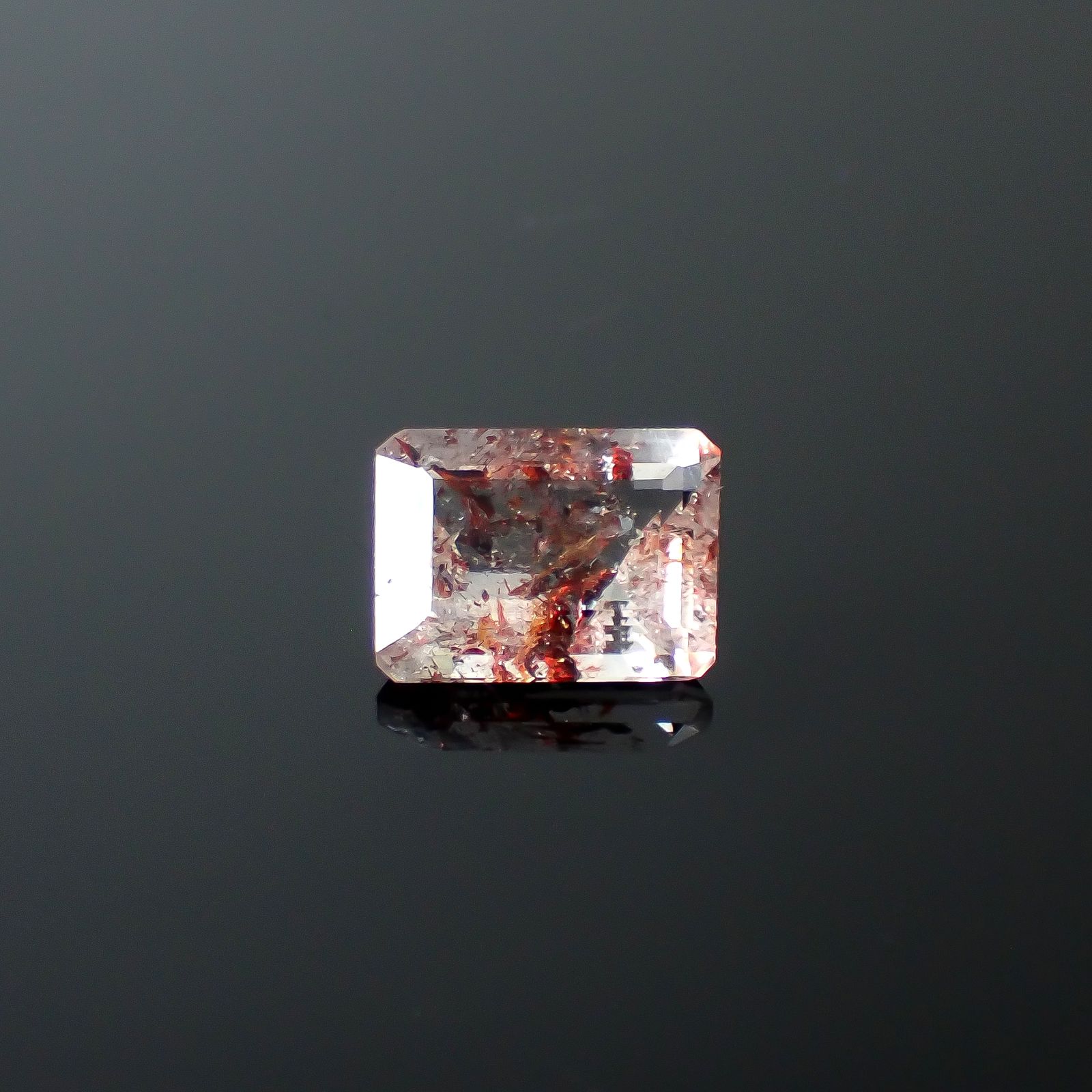 ファイヤークォーツ ナイジェリア産 2.77ct[240326717]10.1x7.7mm前後