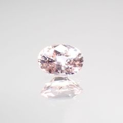 ピンクサファイア(宝石名ピンク・サファイア) マダガスカル/スリランカ産 0.56ct 識別済[210712559]5.5×4mm前後