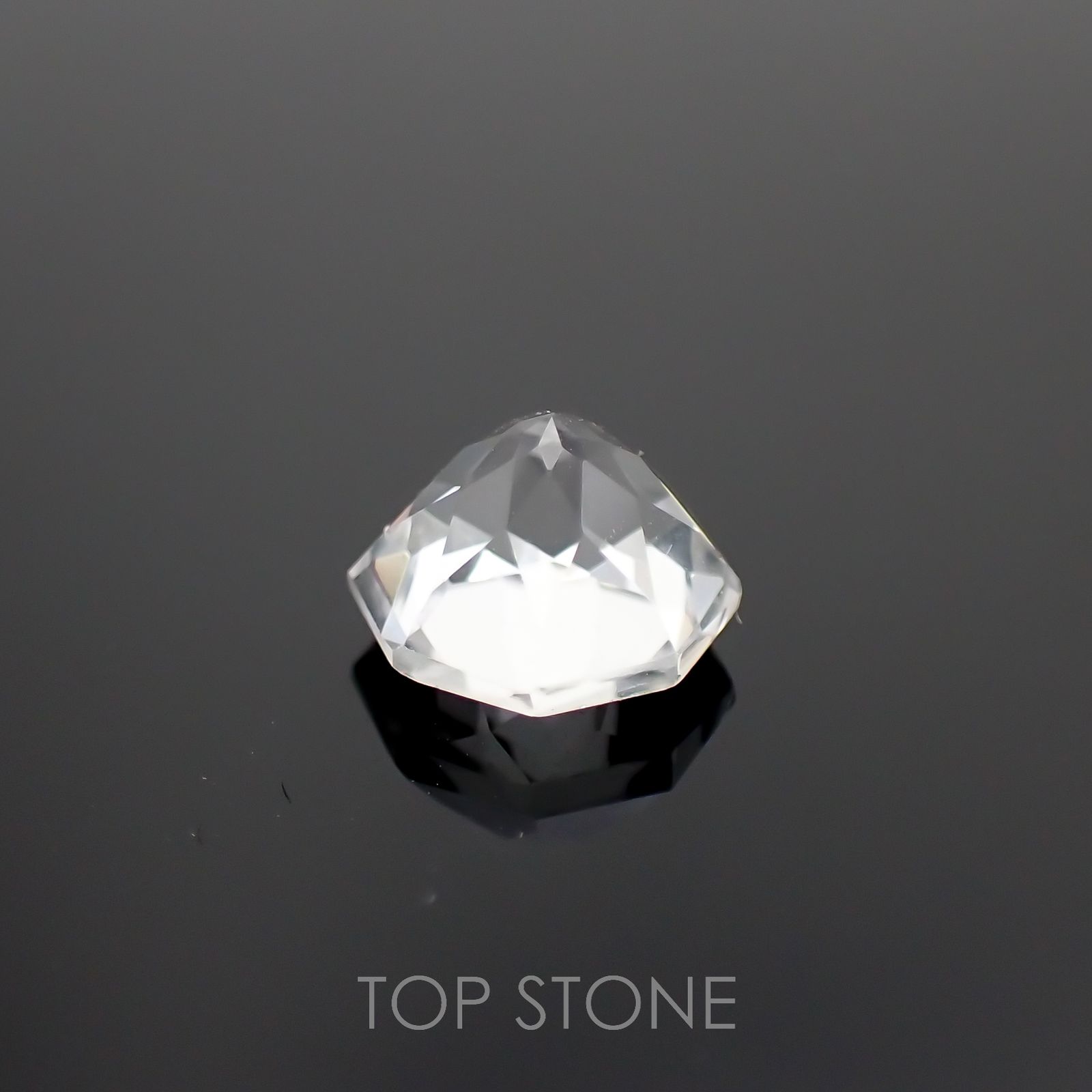 ◇オクタゴンカット◇ホワイトトパーズ ブラジル産 1.27ct[221018495]6.1x6.1mm前後