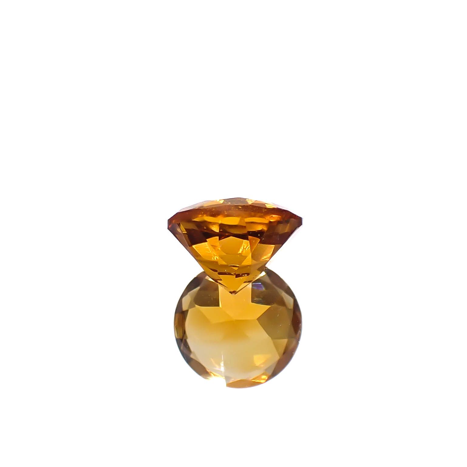 マデイラシトリン ブラジル・ミナスジェライス州産 1.13ct [250630575]7x7mm前後