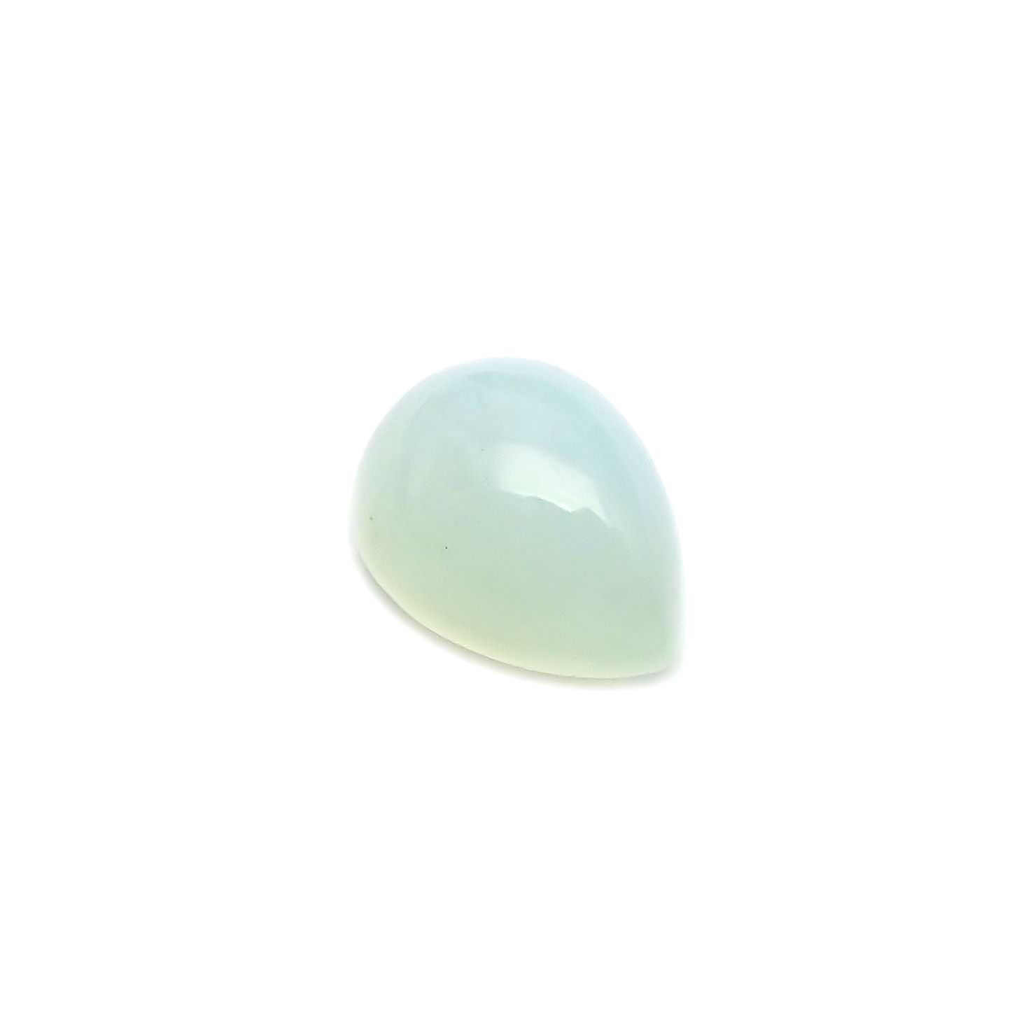 ブルーオパール(宝石名コモン オパール)ペルー産 1.04ct 識別済[230823075]7.9x6.1mm前後