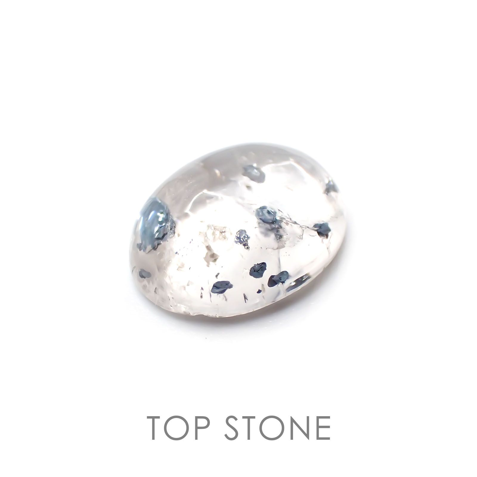 ヘマタイトインクォーツ 中国産 6.33ct[20127999]13.5×10.6mm前後