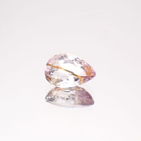 ピンクポードレッタイト (宝石名ポードレッタイト )ビルマ産 0.383ct ソ付(彩珠)[231023922]6x4.2mm前後