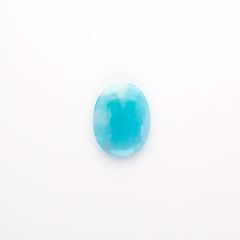 パライバトルマリンインクォーツ(宝石名トルマリンインクォーツ/別名パライバ・トルマリンインクォーツ) ブラジル産 0.62ct 識別済[210812965]8.0×6.2mm前後