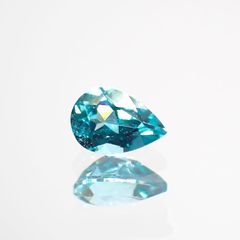 パライバトルマリン(宝石名トルマリン/別名パライバ・トルマリン)ブラジル産 0.075ct 識別済[221018777]3.3x2.2mm前後
