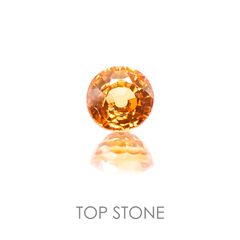 マンダリンガーネット ケニア産 ルース 0.42ct[20128105]4.1×4.1mm前後