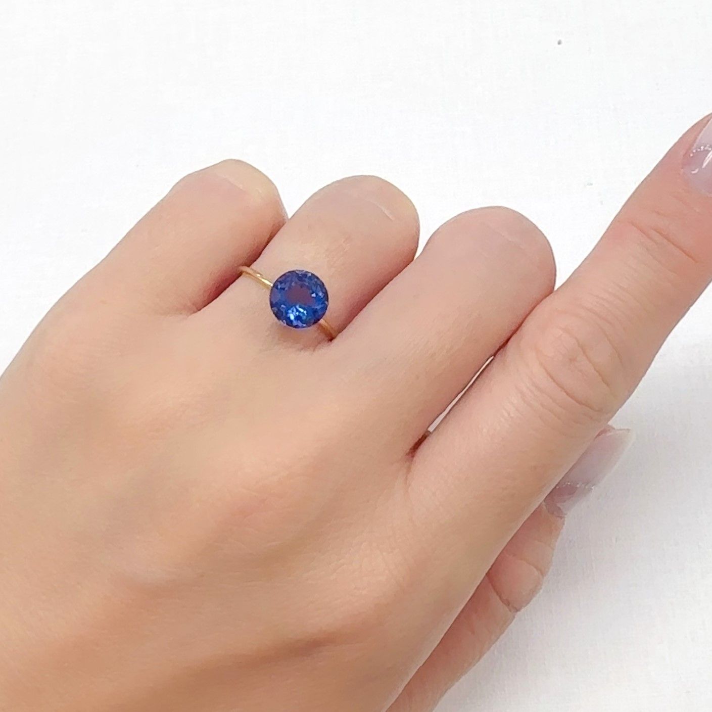 カラーチェンジフローライト ブラジル産 2.32ct[240627993]8.1x8.1mm前後