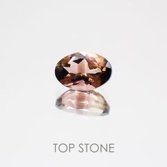 バイカラートルマリン ブラジル産 ルース 0.56ct[21019008]5.9×4mm前後
