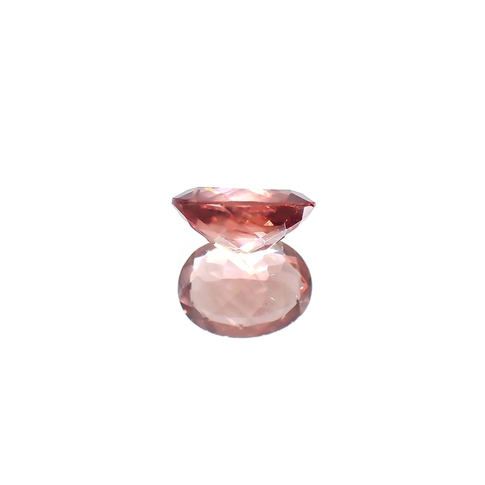 ピンクアパタイト(宝石名アパタイト) ブラジル産 1.51ct 識別済[240212468]8.5×6.5mm前後