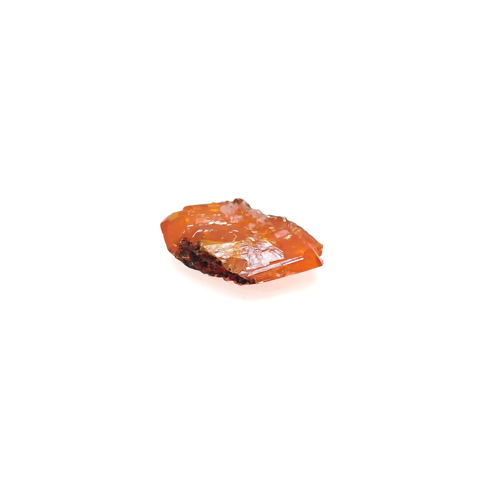ウルフェナイト 原石 アメリカ・アリゾナ州・レッドクラウド鉱山産 10.05ct[230421823]16.5x10.3mm前後