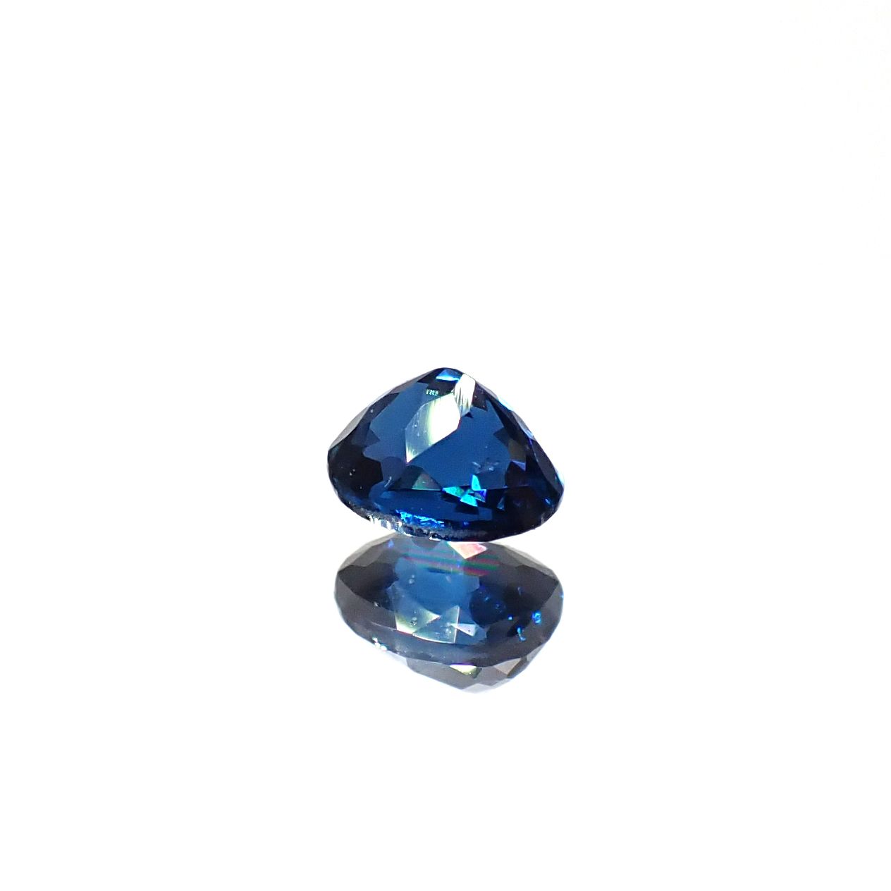 コバルトブルースピネル(宝石名ブルー・スピネル)タンザニア産 0.455ct ソ付(日独)[250730808]4.84x3.81mm前後