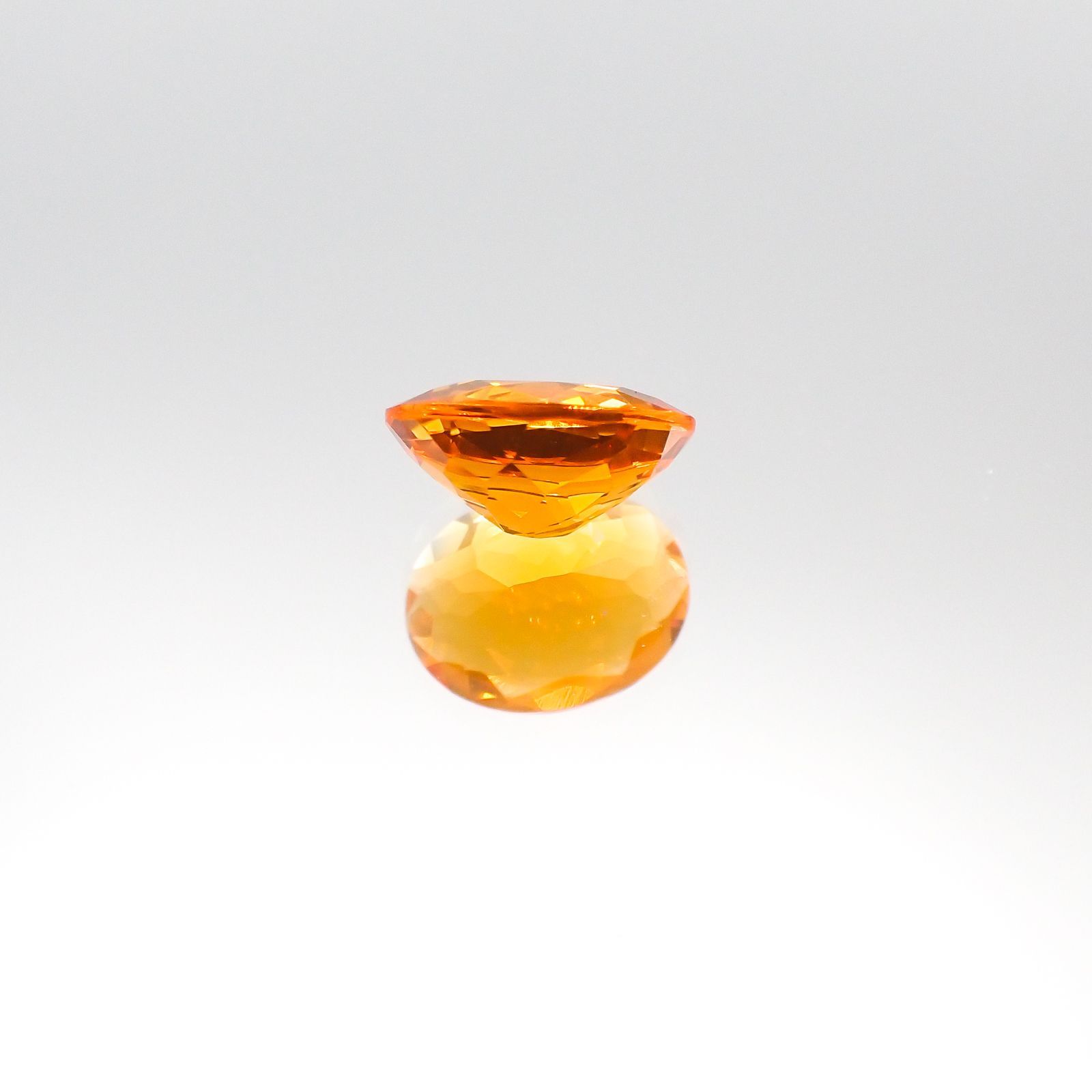 ファイヤーオパール(宝石名ファイヤー・オパール)メキシコ産 1.24ct 識別済[231023914]9x7.2mm前後
