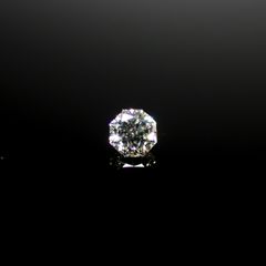 ◇オクタゴンカット◇ダイヤモンド 0.13ct[240427038]3.1x3mm前後