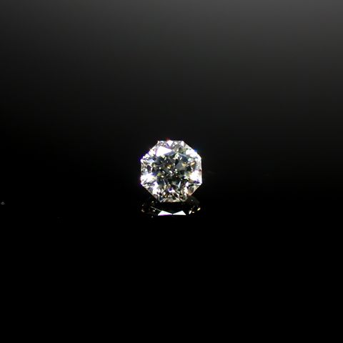 ◇オクタゴンカット◇ダイヤモンド 0.13ct[240427038]3.1x3mm前後