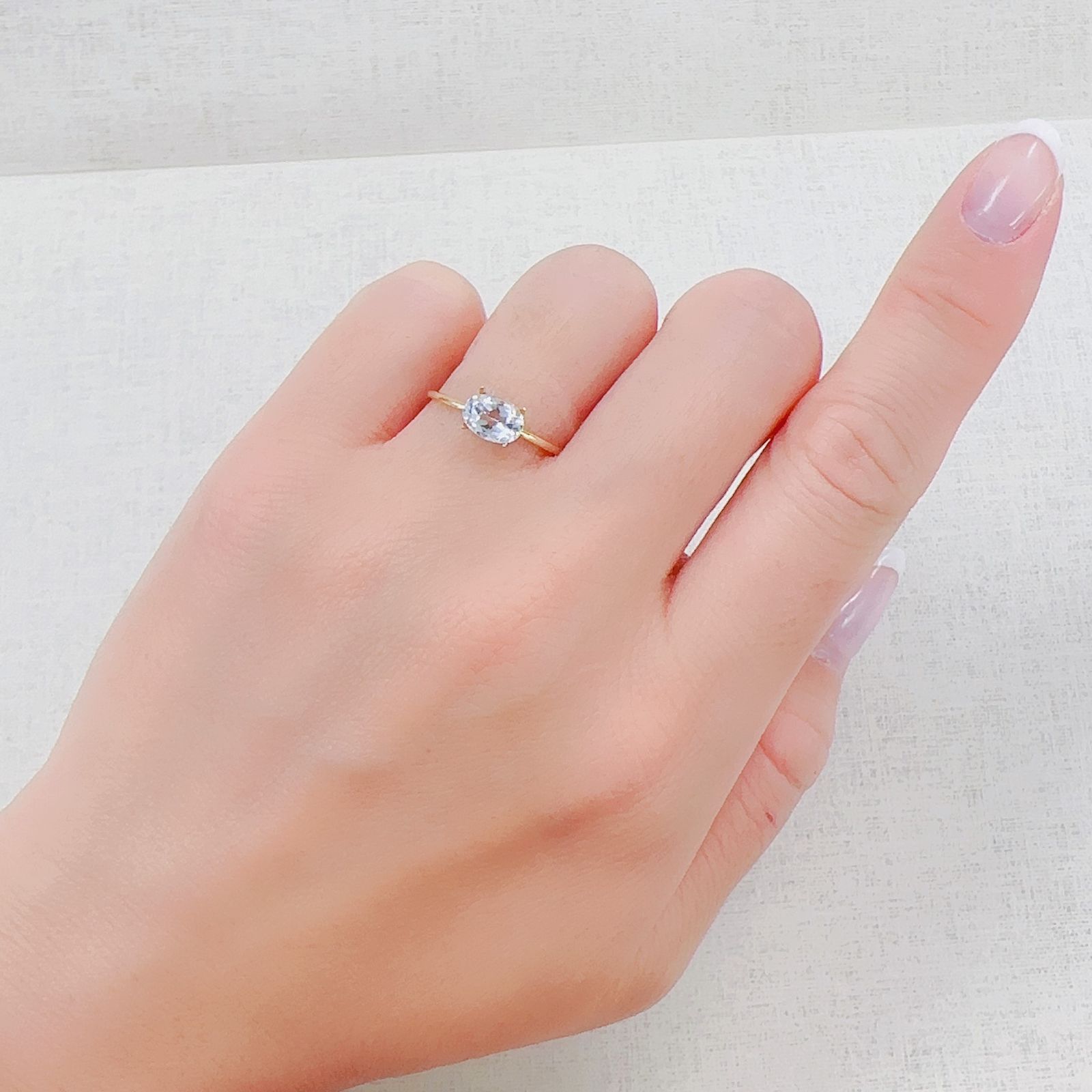 ゴッシェナイト パキスタン・ヒマラヤ産 0.67ct[230421837]6.9x4.9mm前後