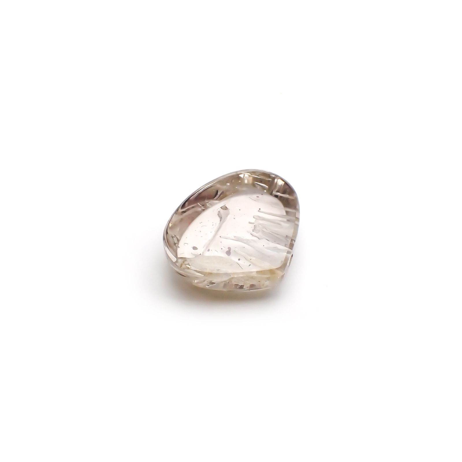 ティンカーベルクォーツ ブラジル産 6.17ct[210812205]11.8×13.3mm前後