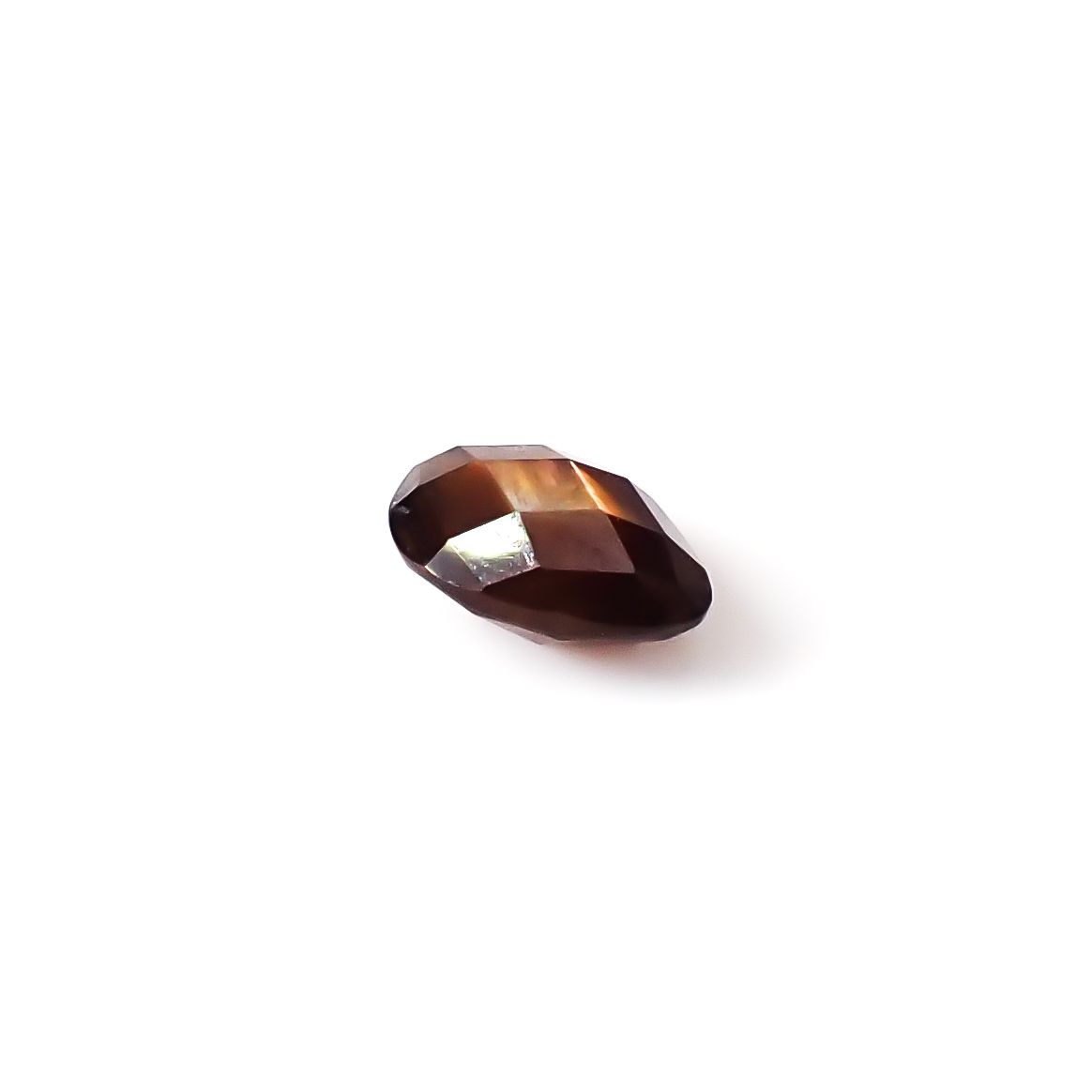 ◇リバーシブル・チェッカーカット◇レインボーガーネット 日本・奈良県産 0.91ct / 7.2x4.8mm前後 [260432086]