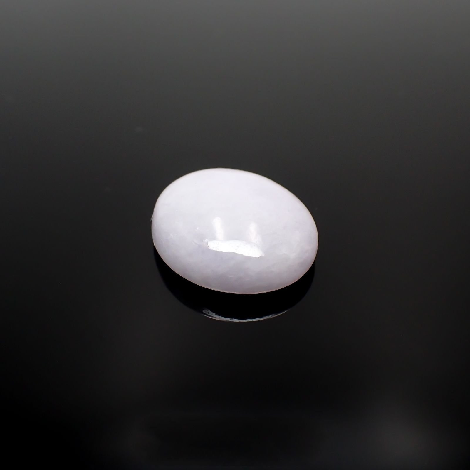 ラベンダー翡翠 ビルマ産 10.97ct[221219376]15.7x13.5mm前後