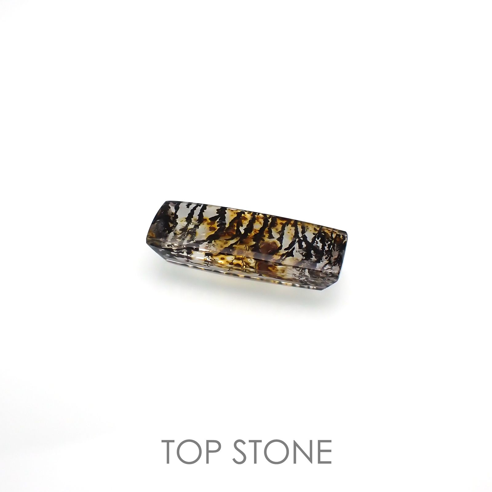 デンドリチッククォーツ ブラジル産 4.93ct[220616700]17.8x6.9mm前後