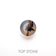 モンタナアゲート アメリカ・モンタナ州産 3.06ct[220716771]10x10mm前後