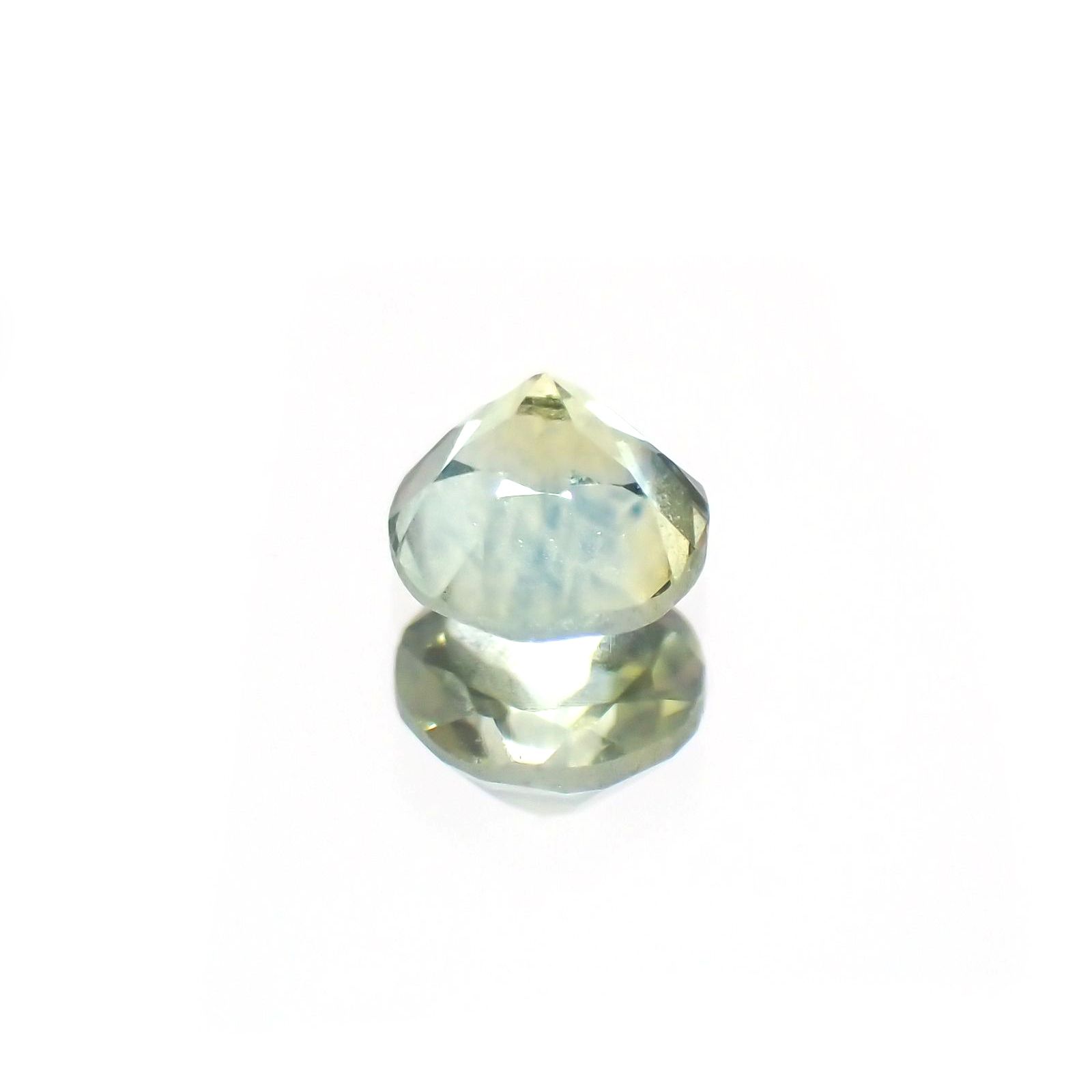 モンタナサファイア(宝石名サファイア) アメリカ・モンタナ州産 0.19ct 識別済[21029492]3.2×3.3mm前後